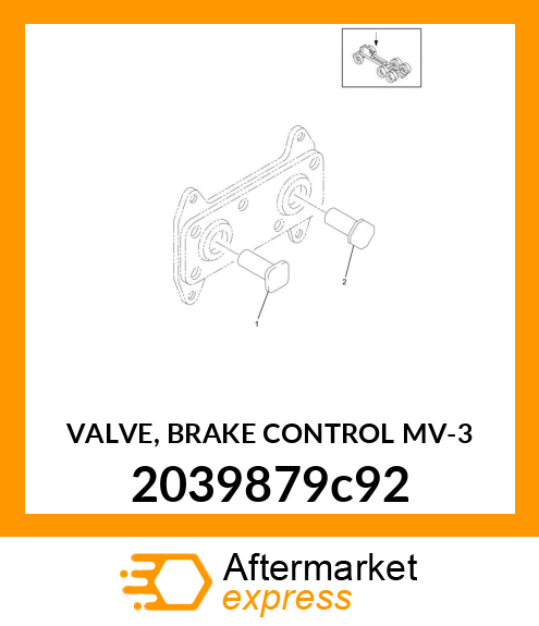 VALVE, BRAKE CONTROL MV-3 2039879c92