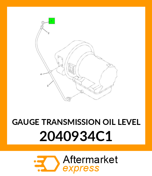 GAUGE TRANSMISSION OIL LEVEL 2040934C1