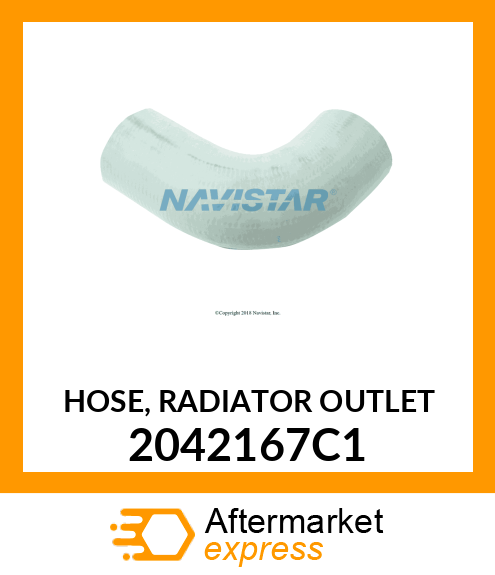 HOSE, RADIATOR OUTLET 2042167C1