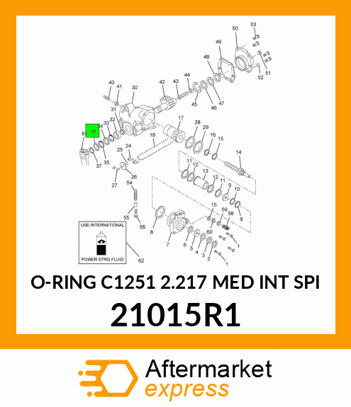 O-RING C1251 2.217 MED INT SPI 21015R1