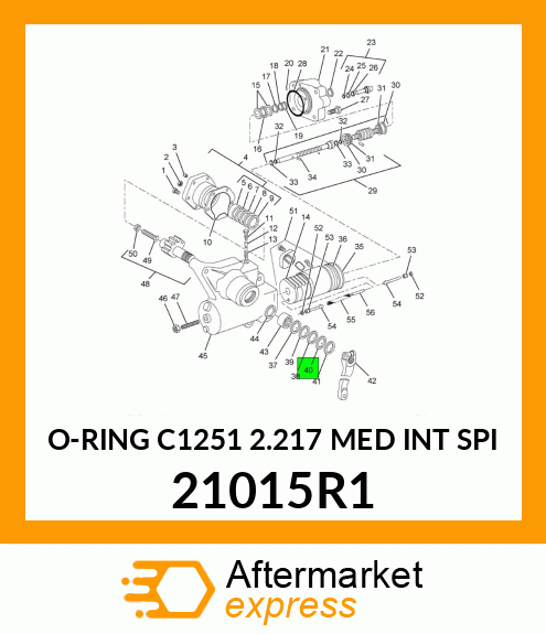 O-RING C1251 2.217 MED INT SPI 21015R1