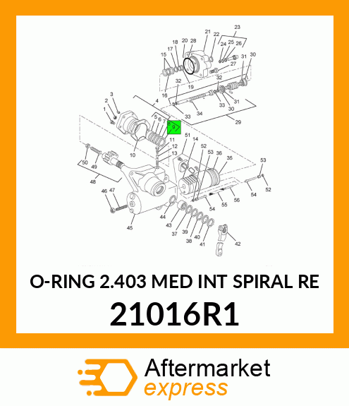 O-RING 2.403 MED INT SPIRAL RE 21016R1