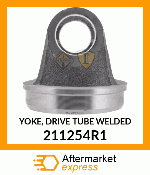 YOKE, DRIVE TUBE WELDED 211254R1