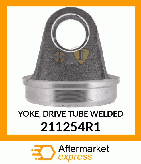 YOKE, DRIVE TUBE WELDED 211254R1