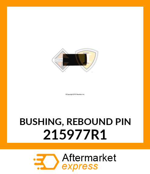 BUSHING, REBOUND PIN 215977R1