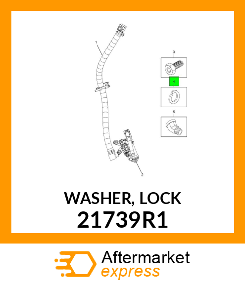 WASHER, LOCK 21739R1