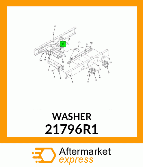 WASHER 21796R1