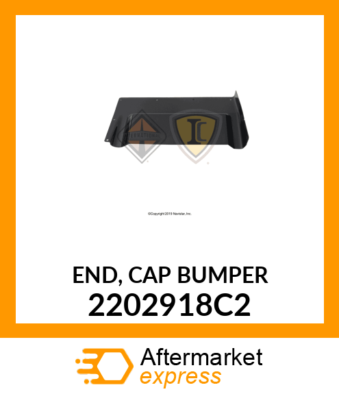 END, CAP BUMPER 2202918C2