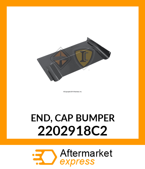 END, CAP BUMPER 2202918C2