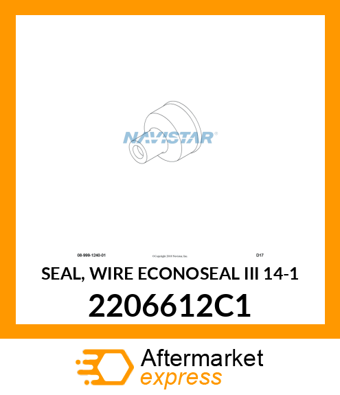 SEAL, WIRE ECONOSEAL III 14-1 2206612C1