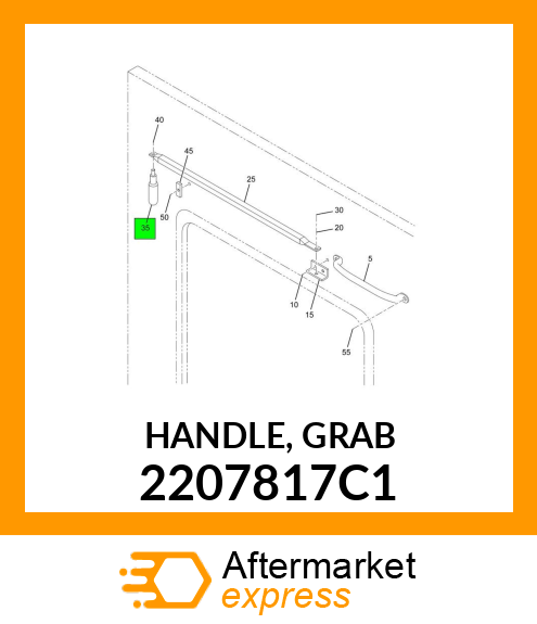 HANDLE, GRAB 2207817C1