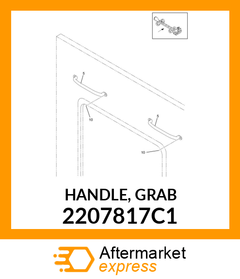 HANDLE, GRAB 2207817C1