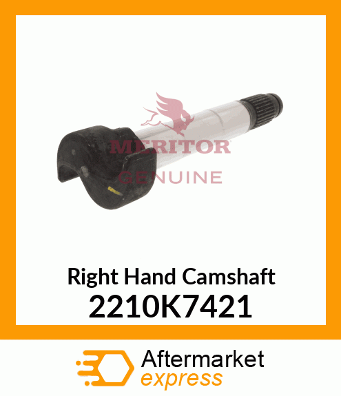 Right Hand Camshaft 2210K7421