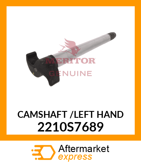 CAMSHAFT /LEFT HAND 2210S7689