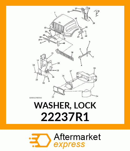 WASHER, LOCK 22237R1