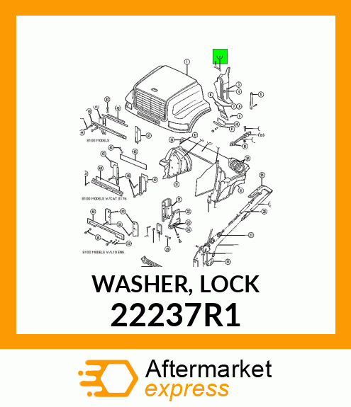 WASHER, LOCK 22237R1