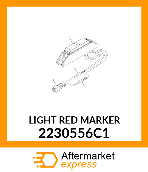 LIGHT RED MARKER 2230556C1