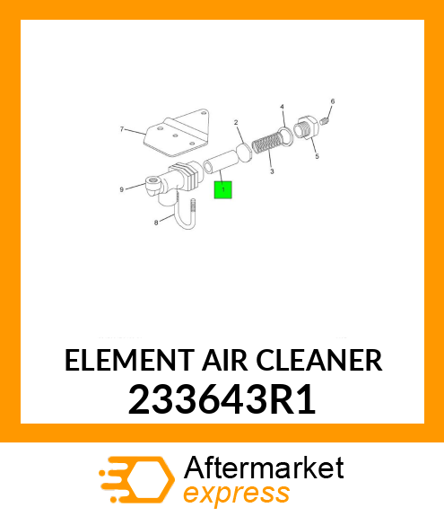 ELEMENT AIR CLEANER 233643R1