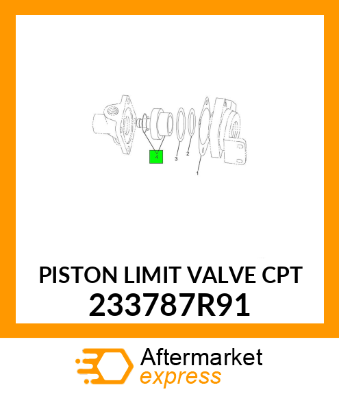 PISTON LIMIT VALVE CPT 233787R91