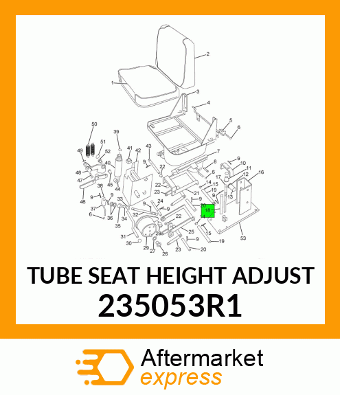 TUBE SEAT HEIGHT ADJUST 235053R1