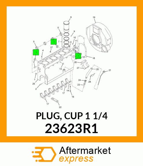 Plug - 1.25 Cup 23623R1