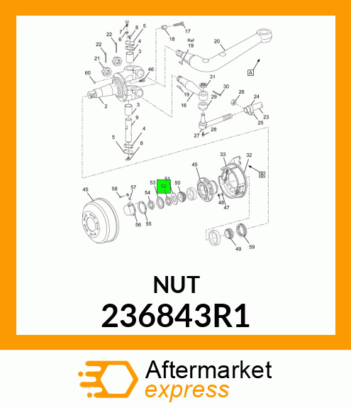 NUT INNER 236843R1