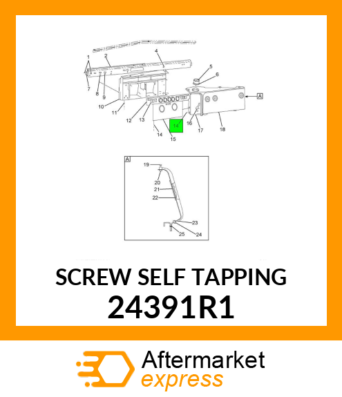 SCREW SELF TAPPING 24391R1