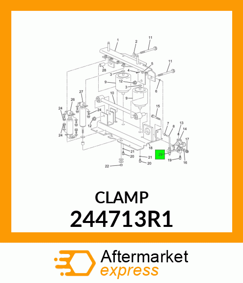 CLAMP 244713R1