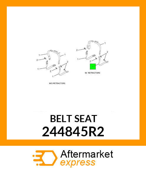 BELT SEAT 244845R2