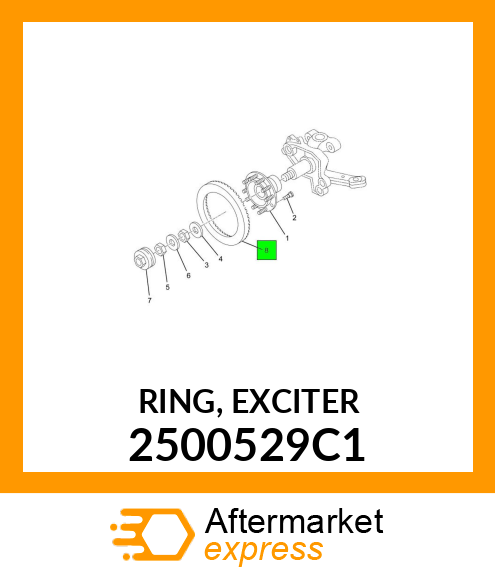 RING, EXCITER 2500529C1