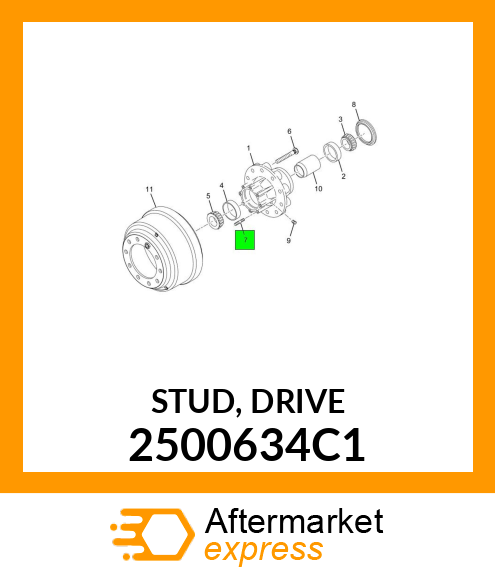 STUD, DRIVE 2500634C1