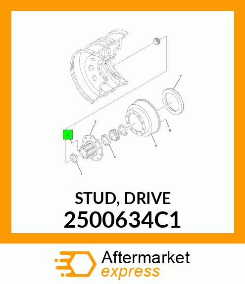 STUD, DRIVE 2500634C1