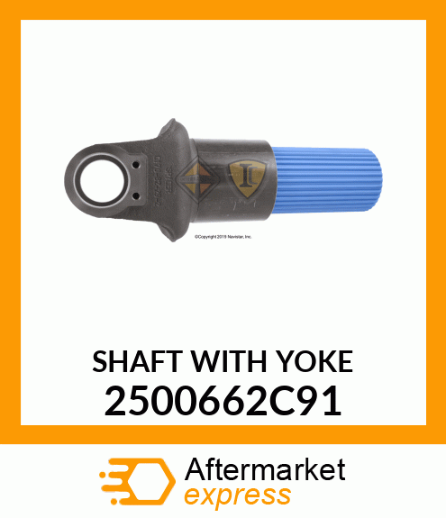 SHAFT WITH YOKE 2500662C91