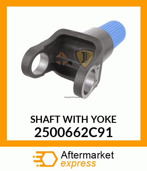 SHAFT WITH YOKE 2500662C91