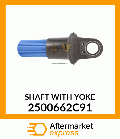 SHAFT WITH YOKE 2500662C91