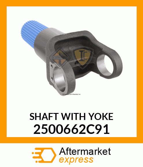 SHAFT WITH YOKE 2500662C91