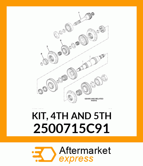 KIT, 4TH AND 5TH 2500715C91