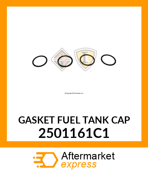 GASKET FUEL TANK CAP 2501161C1