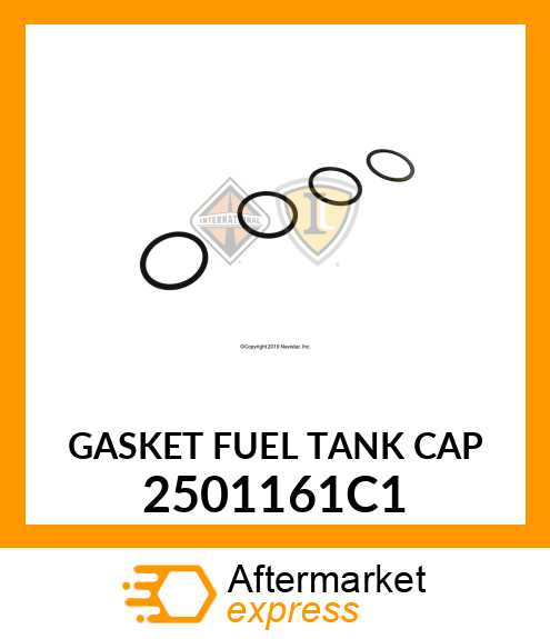 GASKET FUEL TANK CAP 2501161C1