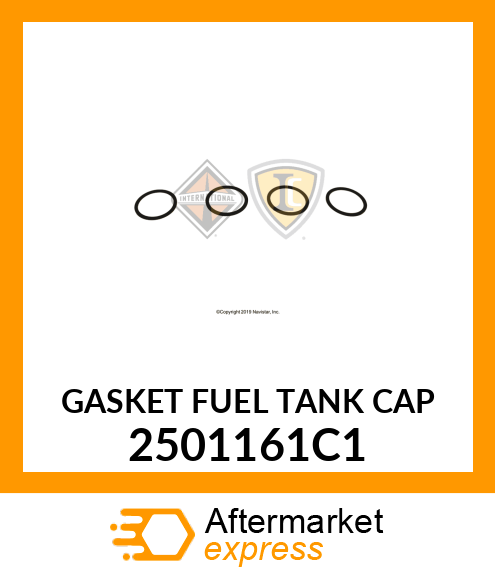 GASKET FUEL TANK CAP 2501161C1