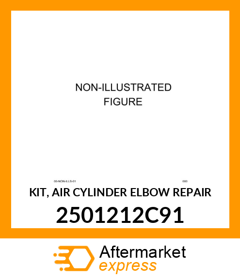 KIT, AIR CYLINDER ELBOW REPAIR 2501212C91