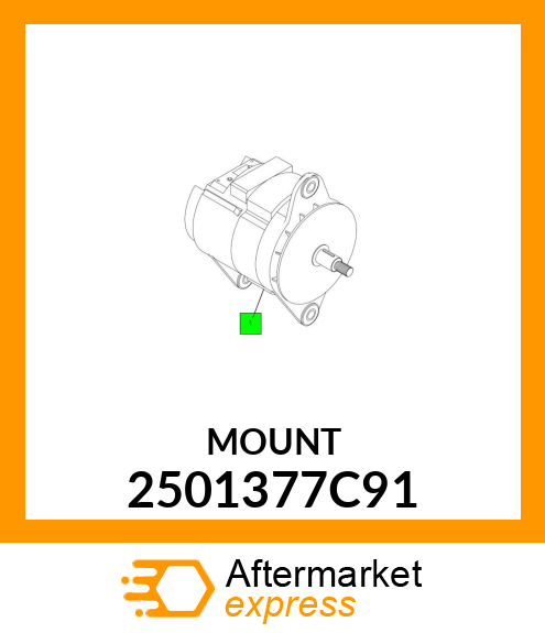 RECTIFIER, ALTERNATOR 2501377C91