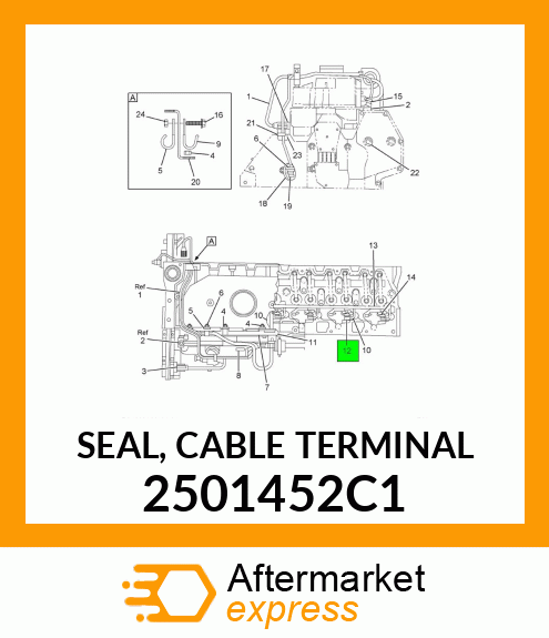 SEAL, CABLE TERMINAL 2501452C1