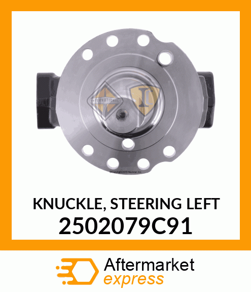 KNUCKLE, STEERING LEFT 2502079C91