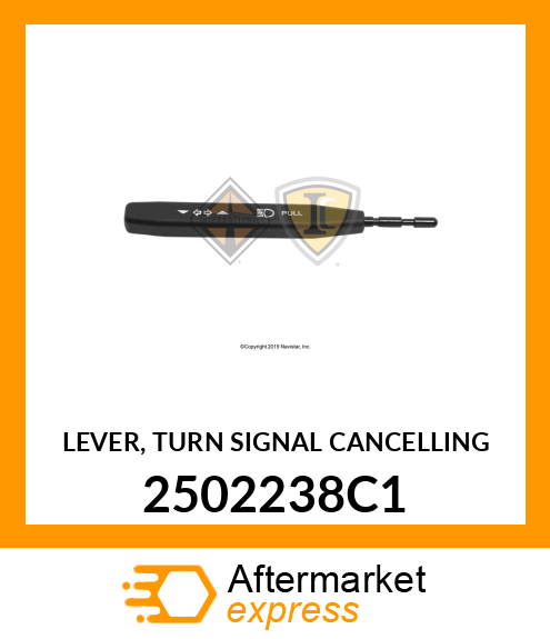 LEVER, TURN SIGNAL CANCELLING 2502238C1