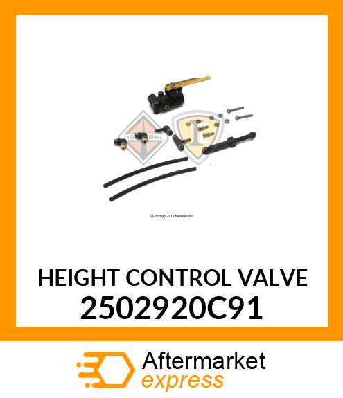 HEIGHT CONTROL VALVE 2502920C91