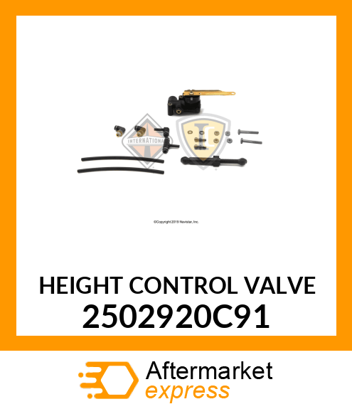 HEIGHT CONTROL VALVE 2502920C91