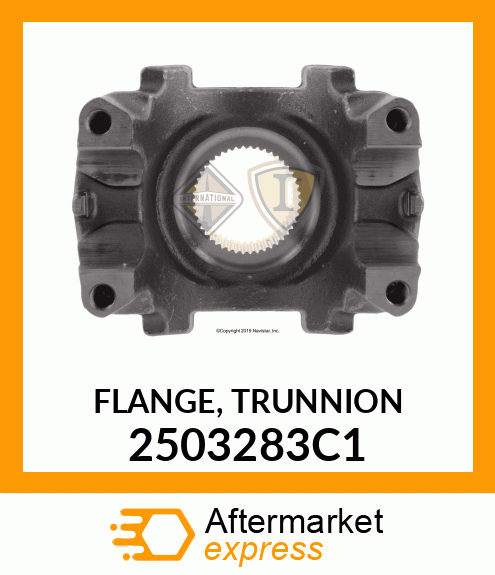 FLANGE, TRUNNION 2503283C1