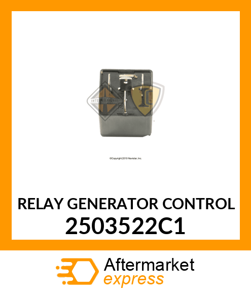 RELAY GENERATOR CONTROL 2503522C1