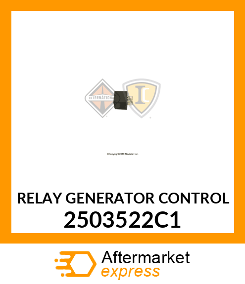 RELAY GENERATOR CONTROL 2503522C1